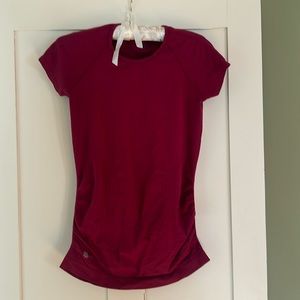 Athleta, speed, light short sleeve top